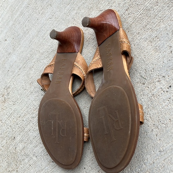 Ralph Lauren low heel sandals - Picture 3 of 5